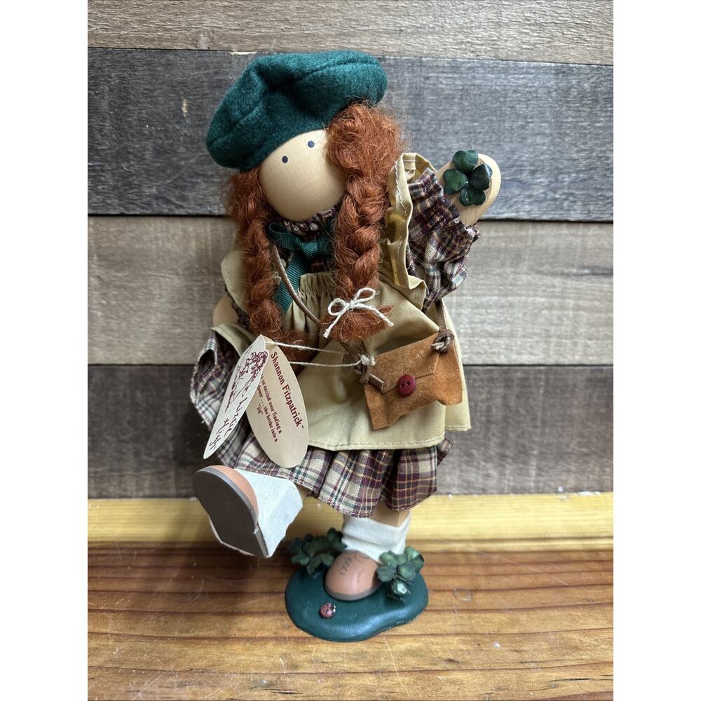Lizzie High Figurine Ladie And Friends Shannon Fitzpatrick St. Patrick's Day